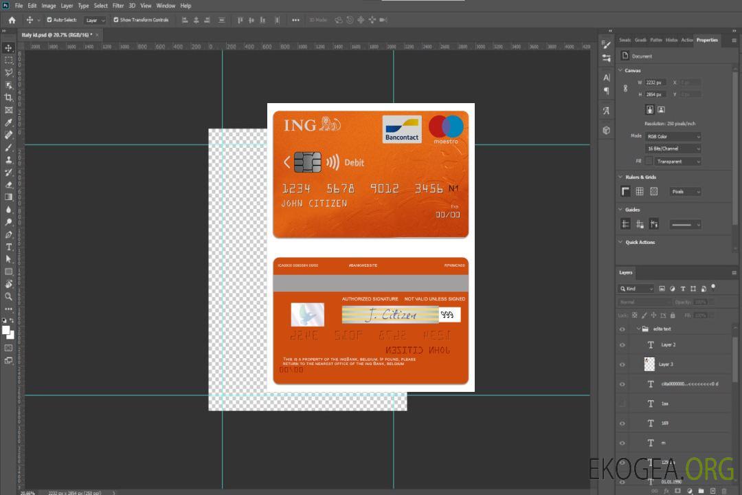 Carte de débit maestro de la banque ING Belgique template Carte de débit maestro de la banque ING Belgique template